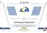 2025 Terrance Ferguson Panini Photogenic ROOKIE INTRODUCTION AUTOGRAPH RC AUTO #RKI-TFN Los Angeles Rams