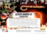 2025 Luther Burden III Panini Absolute HOLIDAY SUIT RELIC ROOKIE RC #HS-LBR Chicago Bears