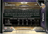 2015 Eric Kendricks Topps Chrome RED REFRACTOR ROOKIE RC 7/25 #181 Minnesota Vikings