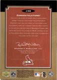 2001 Ozzie Smith Upper Deck Legends LEGENDARY GAME JERSEYS #J-OS St. Louis Cardinals