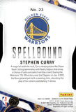2020-21 Stephen Curry Panini Donruss Elite SPELLBOUND ORANGE DIE-CUT "P" #23 Golden State Warriors