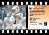 1996 Dan Marino Donruss STOP ACTION 3829/4000 #6 Miami Dolphins