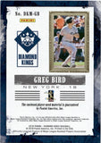 2018 Greg Bird Panini Diamond Kings DK MATERIALS HOLO GOLD DUAL JERSEY 2/25 #DKM-GB New York Yankees