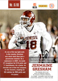 2016 Jermaine Gresham Panini Oklahoma Team Collection GAME-WORN JERSEY #JG-OU Oklahoma Sooners