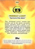 2025 SpongeBob SquarePants Topps Chrome MASTERFUL MEMES PINHEAD LARRY #MM-8