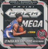 2025-26 Panini Prizm Basketball Mega, Box (Red Ice Prizms)