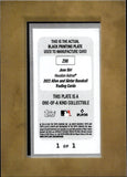 2022 Jose Siri Topps Allen & Ginter MINI FRAMED BLACK PRINTING PLATE ONE-OF-ONE 1/1 #296 Houston Astros