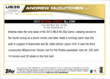 2013 Andrew McCutchen Topps Update ALL-STAR GAME WITH PEDRO ALVAREZ SP PHOTO VARIATION #US35 Pittsburgh Pirates