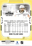 2025-26 Alex Ovechkin OPC Platinum NEON YELLOW SURGE #120 Washington Capitals
