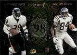 1998 Peyton Manning Ryan Leaf Curtis Enis Randy Moss Playoff Momentum CLASS REUNION ROOKIE RC Colts Chargers Bears Vikings