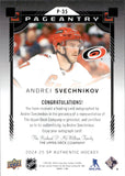2024-25 Andrei Svechnikov Upper Deck SP Authentic PAGEANTRY AUTOGRAPH AUTO #P-35 Carolina Hurricanes