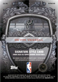 2025-26 Devin Vassell Topps Chrome SIGNATURE STYLE REFRACTOR AUTOGRAPH AUTO #SS-DV San Antonio Spurs