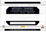 2017 Mitchell Trubisky Panini National Treasures ROOKIE MATERIAL SIGNATURES AUTOGRAPH 79/99 RC JERSEY AUTO #RMS-MT Chicago Bears