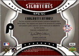 2007 Steve Carlton Upper Deck Sweet Spot Classic Signatures LEGENDARY AUTOGRAPH 150/175 AUTO #SPS-SC Philadelphia Phillies