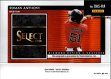 2024 Roman Anthony Panini Select DIAMOND ACTION SIGNATURES AUTOGRAPH AUTO #DAS-RA Boston Red Sox
