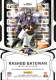 2023 Rashod Bateman Panini Certified MIRROR SIGNATURES AUTOGRAPH 58/199 AUTO #MS54 Baltimore Ravens
