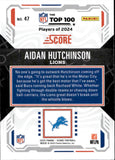 2025 Aidan Hutchinson Panini Score TOP 100 #47 Detroit Lions