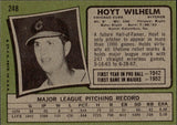 1971 Hoyt Wilhelm Topps #248 Chicago Cubs BV$50