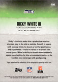2025 Ricky White III Topps Signature Class ROOKIE AUTOGRAPH BLACK 6/10 RC AUTO #190 Seattle Seahawks