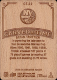 2023-24 Bryan Trottier Upper Deck Engrained CARVED IN TIME #CT-22 New York Islanders