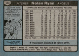 1980 Nolan Ryan Topps #580 California Angels