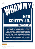 2025 Ken Griffey Jr. Panini Donruss WHAMMY! SP! #3 Seattle Mariners