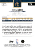 2025-26 Nikola Jokic Topps Chrome X-FRACTOR #25 Denver Nuggets 1