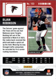 2023 Bijan Robinson Panini Contenders Optic ROOKIE TICKET AUTOGRAPH RC AUTO #103 Atlanta Falcons