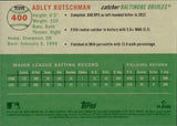 2023 Adley Rutschman Topps Chrome Platinum Anniversary ROSE GOLD TOILE ROOKIE 72/75 RC #400 Baltimore Orioles