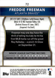 2011 Freddie Freeman Topps Finest ROOKIE RC #72 Atlanta Braves 5