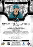 2024-25 Shakir Mukhamadullin Upper Deck Black Diamond AUTOGRAPH ROOKIE 59/99 AUTO RC #BDB-SM San Jose Sharks