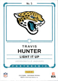 2025 Travis Hunter Panini Photogenic LIGHT IT UP RED ROOKIE 68/99 RC #5 Jacksonville Jaguars
