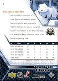 2005-06 Alexander Ovechkin Upper Deck ROOKIE CLASS RC #2 Washington Capitals