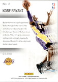 2014-15 Kobe Bryant Panini Excalibur SLAM INC. #2 Los Angeles Lakers 5