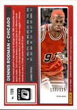 2025-26 Dennis Rodman Panini Donruss Optic RED PLAID PRIZM 117/125 #159 Chicago Bulls