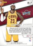 2014-15 Lebron James Panini Prizm REPRESENTATIVES PRIZM #9 Cleveland Cavaliers