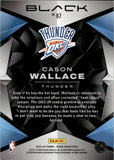 2023-24 Cason Wallace Panini Black SILVER ROOKIE 46/75 RC #67 Oklahoma City Thunder