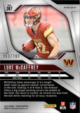 2024 Luke McCaffrey Panini Prizm HYPER PRIZM ROOKIE 152/180 RC #367 Washington Commanders