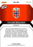 2026 Erling Haaland Panini THE NATIONAL VIP BLUE ICE PRIZM 33/75 #EH NORWAY
