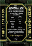 2024 Endrick Garnacho Kane Mbappe Alvarez Rice Gavi Rodrygo In the Game Used GAME USED GR8S RAINBOW HOLO FOIL JERSEYS 1/35 #GUSG-1