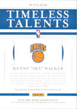 2019-20 Kenny "Sky" Walker Panini National Treasures TIMELESS TALENTS AUTOGRAPH 3/5 AUTO #TTS-KSW New York Knicks