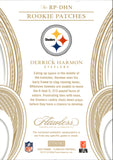 2025 Derrick Harmon Panini Flawless ROOKIE HOLO GOLD JUMBO PATCH 20/25 RELIC RC #RP-DHN Pittsburgh Steelers