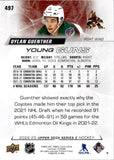2022-23 Dylan Guenther Upper Deck Series 2 YOUNG GUNS ROOKIE RC #497 Arizona Coyotes