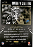 2015 Matthew Stafford Panini Black Gold 119/199 #32 Detroit Lions