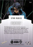 2025 Nightwing Skybox Metal Universe Batman PREMIUM STAR RUBIES 18/50 #S-1