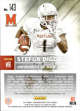 2015 Stefon Diggs Panini Contenders Draft Picks SEASON TICKET ROOKIE AUTOGRAPH RC AUTO #143 Maryland Terrapins