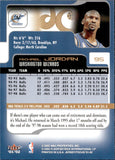 2001-02 Michael Jordan Fleer Focus Jersey Edition #95 Washington Wizards
