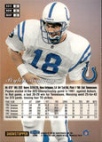 1998 Peyton Manning Fleer Flair Showcase ROW 2 ROOKIE RC #3 Indianapolis Colts