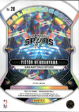 2024-25 Victor Wembanyama Panini Prizm KALEIDOSCOPIC DISCO PRIZM #20 San Antonio Spurs