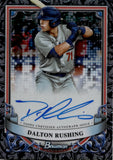 2024 Dalton Rushing Bowman Sterling BLACK REFRACTOR PROSPECT AUTO 088/100 AUTOGRAPH #PA-DR Los Angeles Dodgers